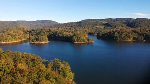 Mountain Lake View Stock Footage 96794399