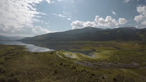 Mountain Lakes Stock Footage