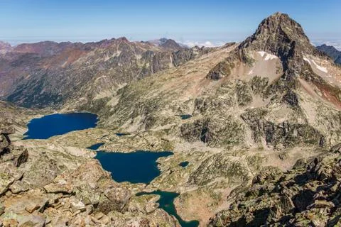 Mountain lakes Stock Photos
