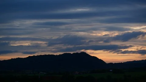 Mountain Land Scape Video stock 120545887