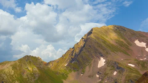 Mountain landsape time lapse scene Stock Footage 169244665