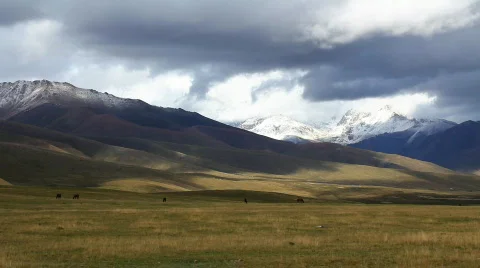 Mountain landscape 14 Stock Footage 853360