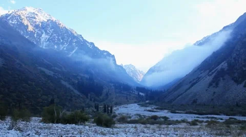 Mountain landscape 23 Stock Footage 7133915