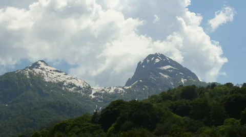 Mountain landscape 4 Stock Footage 777305