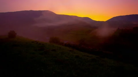 Mountain landscape. 4K. FULL HD, 4096x2304. Stock Footage 41804536