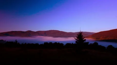 Mountain landscape. 4K. FULL HD, 4096x2304. Stock Footage 41825682