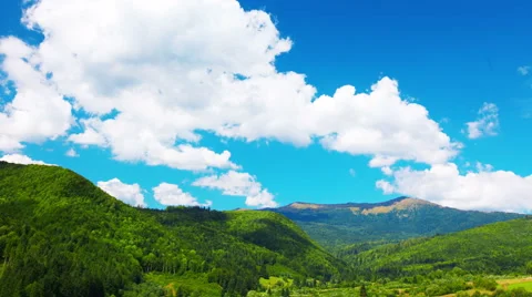 Mountain landscape. 4K. FULL HD, 4096x2304. Stock Footage 41860365