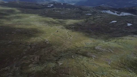Mountain landscape aerial view 動画素材 77926659