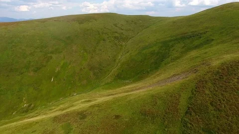 Mountain landscape. Aerial view Stock Footage 83979729