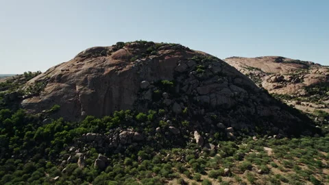 Mountain Landscape in African Terrain Stock Footage 295027959