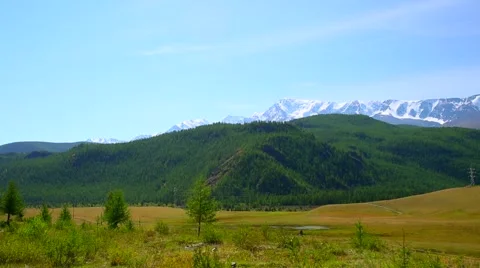 Mountain Landscape, Altai Stock Footage 41385741