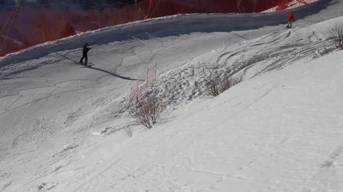 Mountain landscape and views of the mountain resort Stock Footage 299975147
