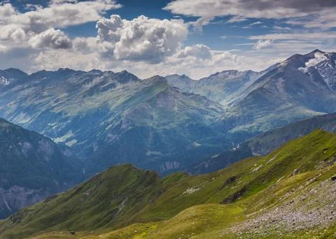 Mountain landscape Austria Stock Photos