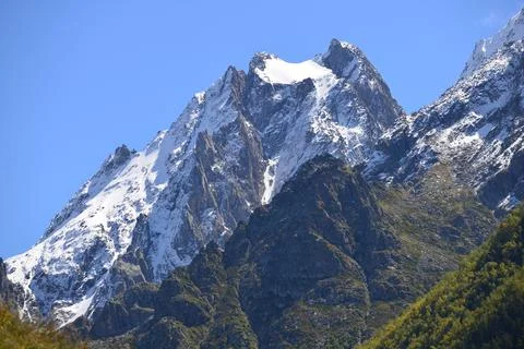 Mountain landscape, Caucasus Stock Photos