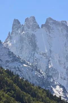 Mountain landscape, Caucasus Stock Photos