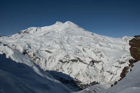 Mountain landscape, Caucasus Stock Photos