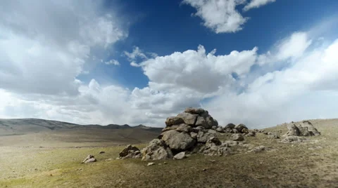 Mountain landscape in the desert Stockbeeldmateriaal 62465099