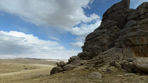 Mountain landscape in the desert Stockbeeldmateriaal 62465133