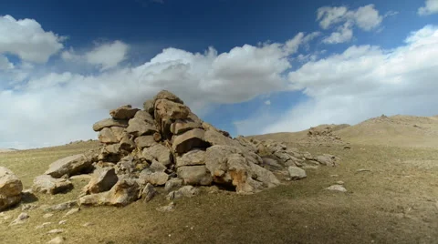Mountain landscape in the desert Stockbeeldmateriaal 62465154