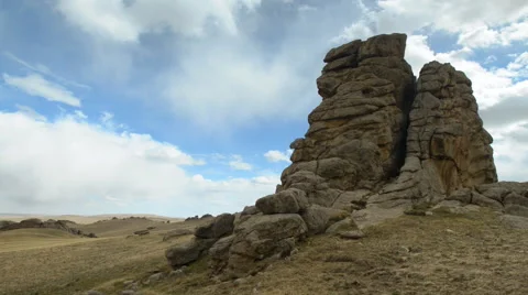 Mountain landscape in the desert Stockbeeldmateriaal 62465393