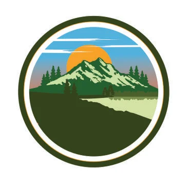 Mountain landscape design vector Stock Illustration