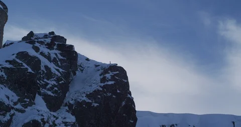 Mountain landscape during winter 14 Stock Footage 90648191