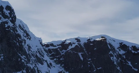 Mountain landscape during winter 15 Stock Footage 90648425