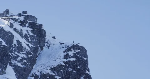 Mountain landscape during winter 8 Stock Footage 90531076