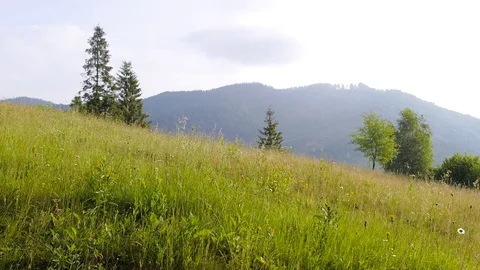 Mountain landscape in Europe 動画素材 75167934