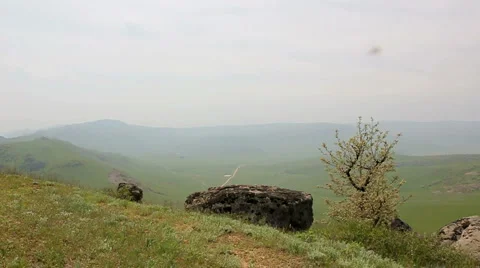 Mountain landscape Stock Footage 5089251