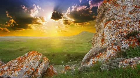 Mountain landscape Stock Footage 11322123