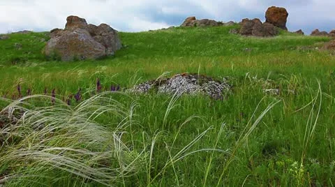 Mountain landscape Stock Footage 14820571