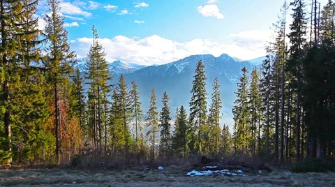 Mountain landscape Stock Footage 33910721