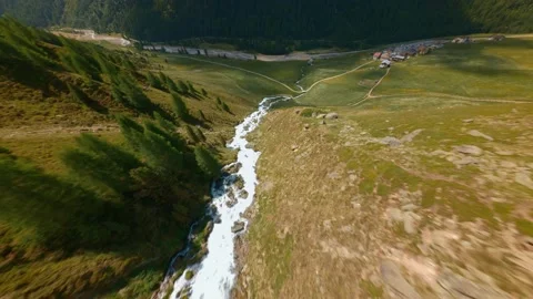 Mountain Landscape Stock Footage 218176856