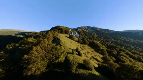 Mountain Landscape Stock Footage 218182869