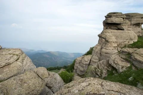 Mountain landscape, Ghost Valley Stock Photos
