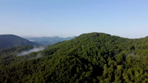 Mountain Landscape Hover and float right to left Stock Footage 158942018