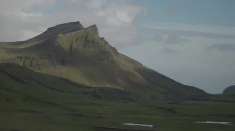 Mountain landscape iceland Stock Footage 39565646