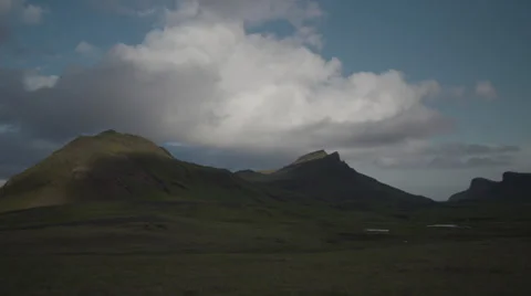 Mountain landscape iceland 스톡 동영상 39567737