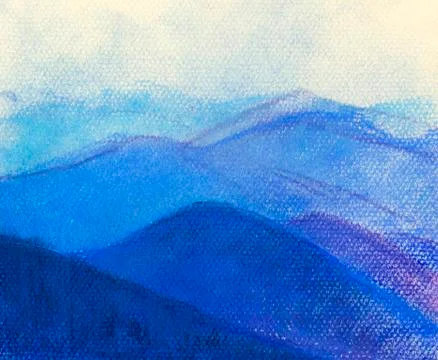 Mountain landscape Stock Illustration