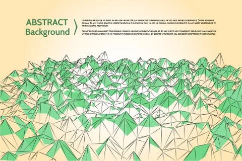 Mountain Landscape Stock Illustration