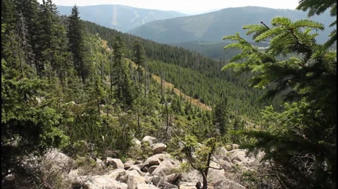 Mountain landscape krkonose Stock Footage 31305112