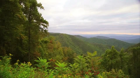 Mountain landscape - left to right pan Stock-Footage 32076337