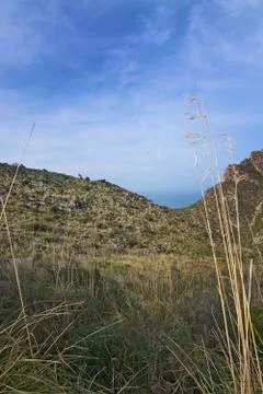 Mountain landscape Mallorca Foto stock