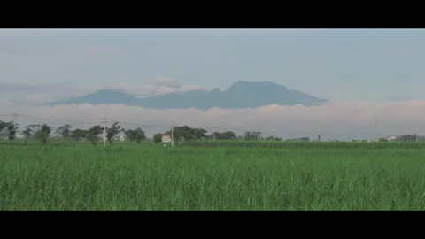 Mountain landscape in the morning Stock Footage 289620423