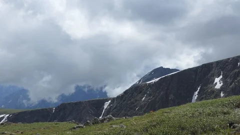 Mountain landscape. Pan. Stock-Footage 117052167