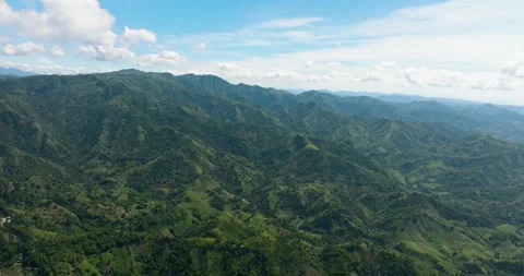 Mountain landscape. Philippines. Stock Footage 251418924