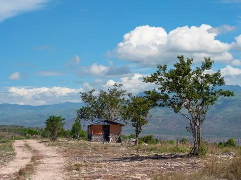 Mountain landscape in the Philippines Stock Photos