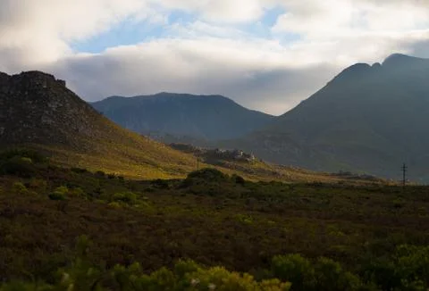 Mountain landscape 스톡 사진