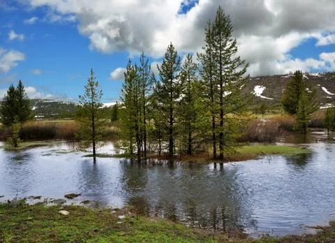 Mountain landscape Stock Photos